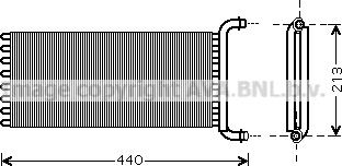 Prasco MSA6441 - Scambiatore calore, Riscaldamento abitacolo autozon.pro