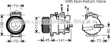 Prasco MSK569 - Compressore, Climatizzatore autozon.pro