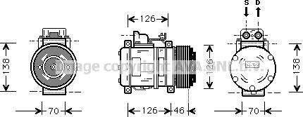 Prasco MSK097 - Compressore, Climatizzatore autozon.pro