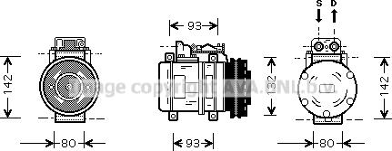 Prasco MSK083 - Compressore, Climatizzatore autozon.pro