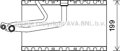 Prasco MSV641 - Evaporatore, Climatizzatore autozon.pro