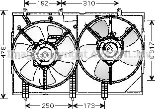 Prasco MT7523 - Ventola, Raffreddamento motore autozon.pro