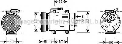 Prasco MTK152 - Compressore, Climatizzatore autozon.pro