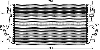 Prasco OL4550 - Intercooler autozon.pro