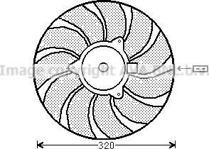 Prasco OL7540 - Ventola, Raffreddamento motore autozon.pro