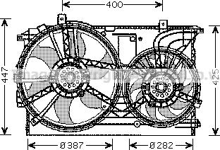 Prasco OL7533 - Ventola, Raffreddamento motore autozon.pro