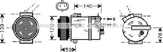 Prasco OLAK409 - Compressore, Climatizzatore autozon.pro