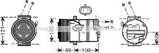 Prasco OLAK438 - Compressore, Climatizzatore autozon.pro