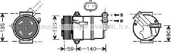 Prasco OLAK437 - Compressore, Climatizzatore autozon.pro