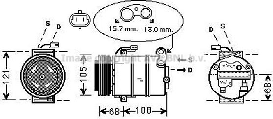 Prasco OLAK138 - Compressore, Climatizzatore autozon.pro