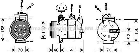 Prasco OLAK356 - Compressore, Climatizzatore autozon.pro