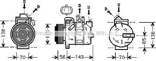 Prasco OLAK357 - Compressore, Climatizzatore autozon.pro