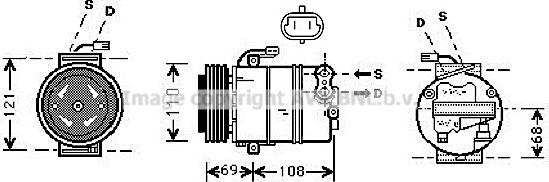 Prasco OLAK317 - Compressore, Climatizzatore autozon.pro