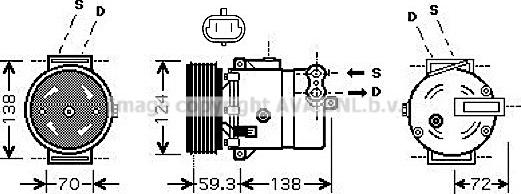 Prasco OLK413 - Compressore, Climatizzatore autozon.pro