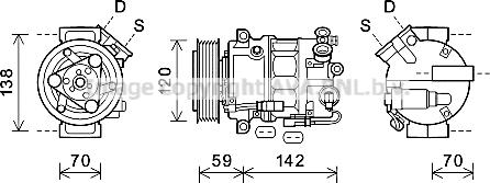 Prasco OLK577 - Compressore, Climatizzatore autozon.pro