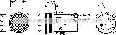 Prasco OLK277 - Compressore, Climatizzatore autozon.pro