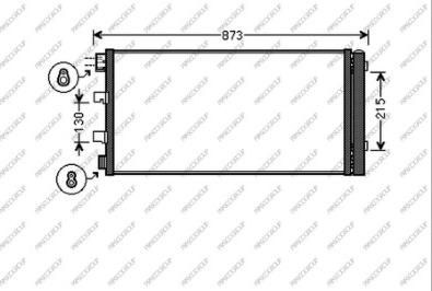 Prasco OP954C003 - Condensatore, Climatizzatore autozon.pro