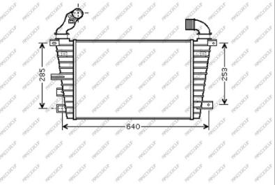 Prasco OP414N003 - Intercooler autozon.pro