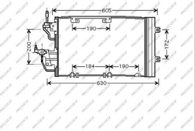 Prasco OP410C005 - Condensatore, Climatizzatore autozon.pro