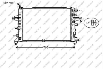 Prasco OP410R005 - Radiatore, Raffreddamento motore autozon.pro