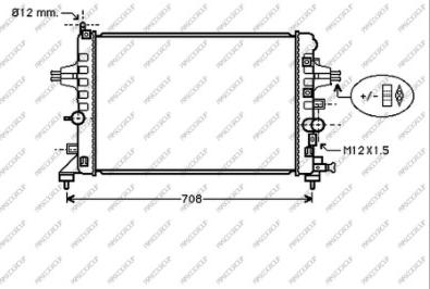 Prasco OP410R002 - Radiatore, Raffreddamento motore autozon.pro