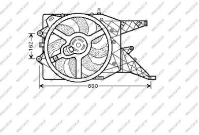 Prasco OP034F002 - Ventola, Raffreddamento motore autozon.pro