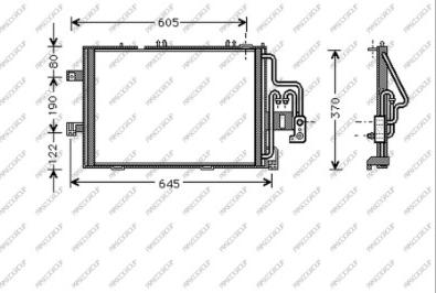 Prasco OP030C001 - Condensatore, Climatizzatore autozon.pro