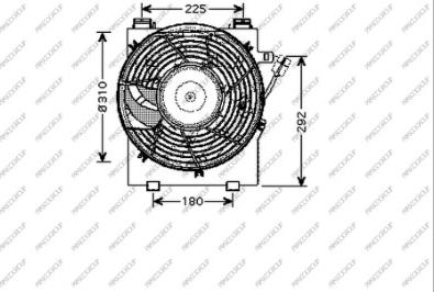 Prasco OP030F002 - Ventola, Raffreddamento motore autozon.pro