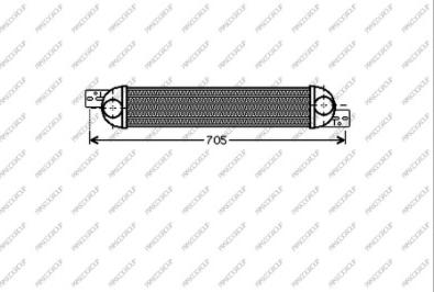 Prasco OP352N001 - Intercooler autozon.pro