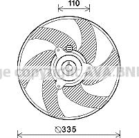 Prasco PE7551 - Ventola, Raffreddamento motore autozon.pro