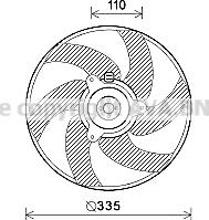 Prasco PE7552 - Ventola, Raffreddamento motore autozon.pro