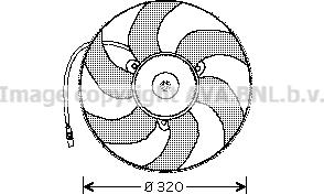 Prasco PE7513 - Ventola, Raffreddamento motore autozon.pro