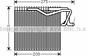 Prasco PEV287 - Evaporatore, Climatizzatore autozon.pro