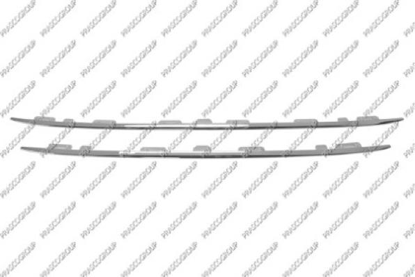 Prasco PG4281245 - Modanatura decorativa / protettiva, Paraurti autozon.pro
