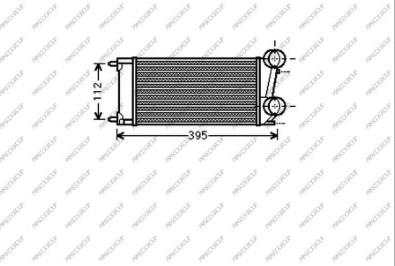 Prasco PG520N001 - Intercooler autozon.pro