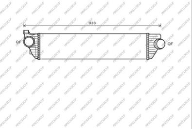 Prasco RN954N001 - Intercooler autozon.pro