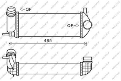 Prasco RN918N002 - Intercooler autozon.pro