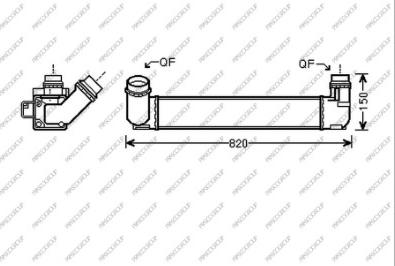 Prasco RN424N002 - Intercooler autozon.pro