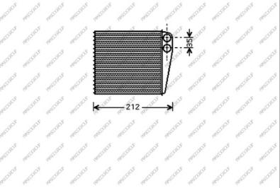 Prasco RN325H001 - Scambiatore calore, Riscaldamento abitacolo autozon.pro