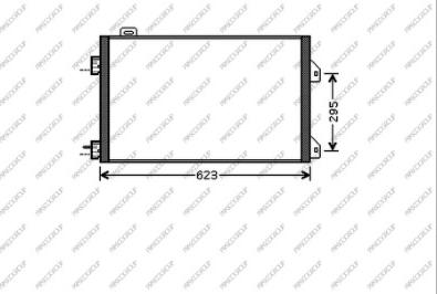 Prasco RN322C003 - Condensatore, Climatizzatore autozon.pro