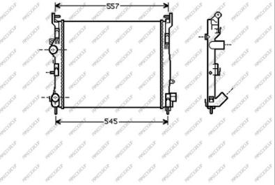 Prasco RN322R011 - Radiatore, Raffreddamento motore autozon.pro