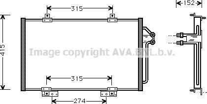 Prasco RT5188 - Condensatore, Climatizzatore autozon.pro