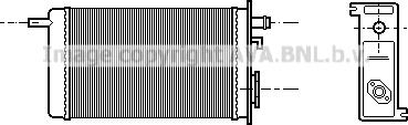 Prasco RT6096 - Scambiatore calore, Riscaldamento abitacolo autozon.pro