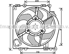 Prasco RT7542 - Ventola, Raffreddamento motore autozon.pro