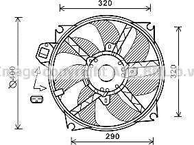 Prasco RT7563 - Ventola, Raffreddamento motore autozon.pro