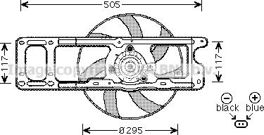 Prasco RT7537 - Ventola, Raffreddamento motore autozon.pro