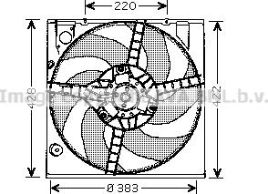 Prasco RT7522 - Ventola, Raffreddamento motore autozon.pro