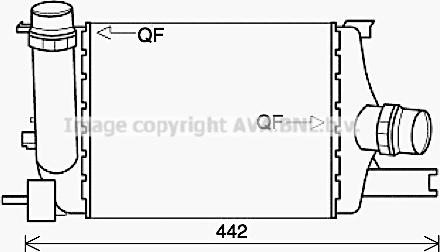 Prasco RTA4602 - Intercooler autozon.pro