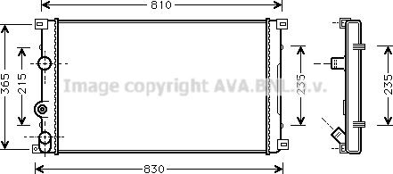 Prasco RTA2276 - Radiatore, Raffreddamento motore autozon.pro