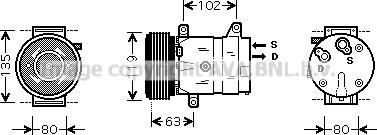 Prasco RTAK440 - Compressore, Climatizzatore autozon.pro